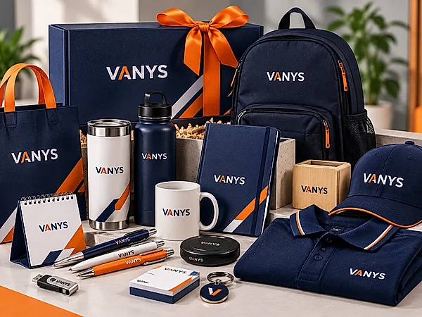 Kit corporativo con caja de regalo, mochila, tomatodo, taza, libreta, gorra y polo con tu logo